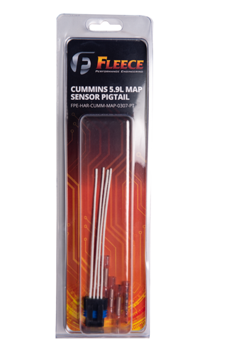 Fleece Performance 03-07 Dodge 2500/3500 Cummins 5.9L MAP Sensor Pigtail - FPE-HAR-CUMM-MAP-0307-PT