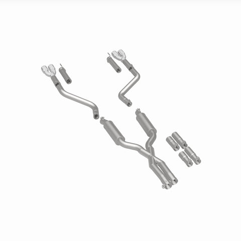 MagnaFlow 2017+ Dodge Challenger 409 SS Polished 3in Quad Tips Cat-Back Exhaust - 19367