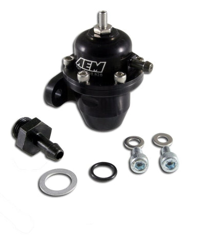 AEM 94-01 Acura Integra / 90-93 Honda Accord / 92-95 Honda Civic / 99-00 Honda Civic Black Adjustabl - 25-300BK