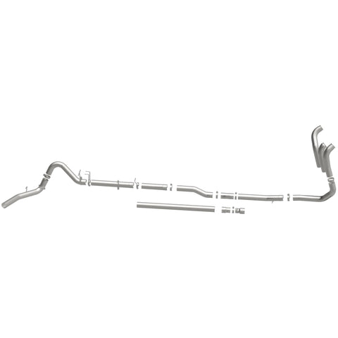 MagnaFlow Sys T/B 99-03 Ford F-250/F-350 Super Duty 7.3L Diesel 4in Single Passenger Side Rear Exit - 17878