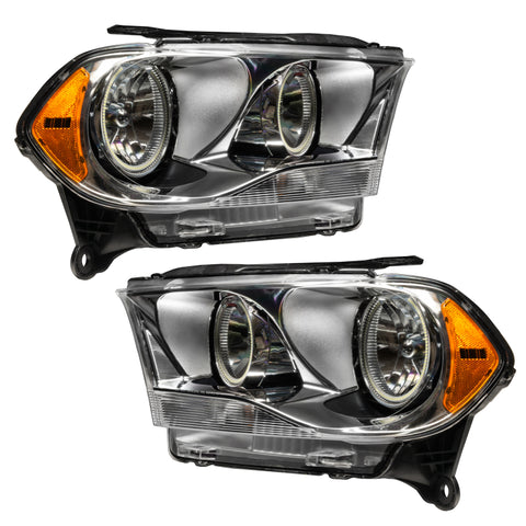 Oracle 11-13 Dodge Durango SMD HL Halogen - Chrome - ColorSHIFT w/ 2.0 Controller - 7101-333