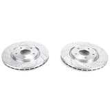 Power Stop 17-19 Chrysler Pacifica Front Evolution Drilled & Slotted Rotors - Pair - AR83081XPR