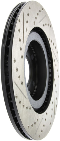 StopTech 04-09 Mazda RX-8 Slotted & Drilled Left Front Rotor - 127.45071L