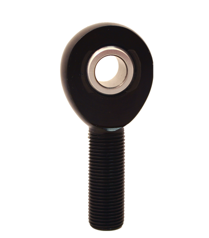 QA1 A Series Endura Rod End - Male/Right Hand - .5in Bore x 5/8-18 - Black Aluminum - AMR8-10BK
