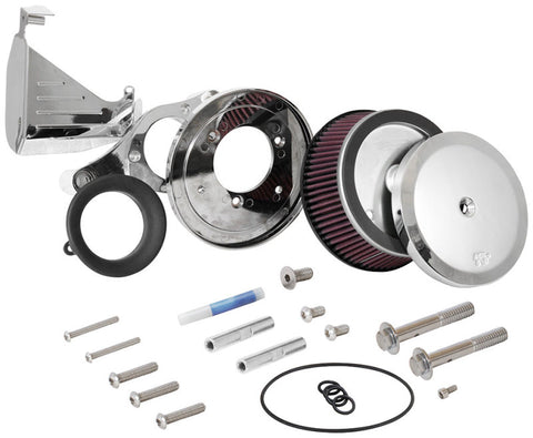 K&N Street Metal Intake System - Hammer- Chrome Intake System-Harley Davidson - RK-3954