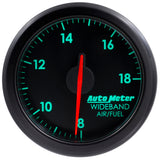 Autometer Airdrive 2-1/6in Wideband Air / Fuel Gauge 10:1-17:1 ARF Range - Black - 9178-T