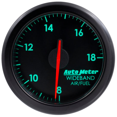 Autometer Airdrive 2-1/6in Wideband Air / Fuel Gauge 10:1-17:1 ARF Range - Black - 9178-T