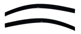AVS 11-17 Fiat 500 Ventvisor Outside Mount Window Deflectors 2pc - Smoke - 92385