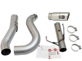 aFe MACHForce XP Exhaust Large Bore 5in DPF-Back SS 13-15 Dodge Trucks L6-6.7L (td) *Polish Tip - 49-42051-1P