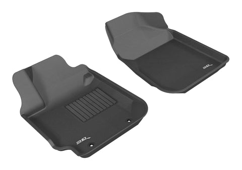 3D MAXpider 2003-2008 Toyota Matrix Kagu 1st Row Floormat - Black - L1TY04311509