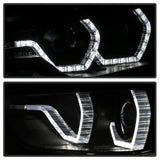 Spyder 12-14 BMW F30 3 Series 4DR Projector Headlights - LED DRL - Blk Smoke PRO-YD-BMWF3012-DRL-BSM - 5085047