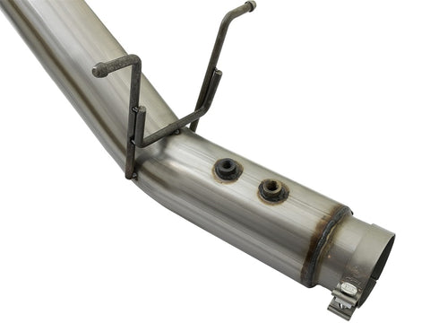aFe LARGE BORE HD 5in 409-SS DPF-Back Exhaust w/Black Tip 2017 GM Duramax V8-6.6L (td) L5P - 49-44085-B