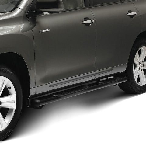 Westin 2008-2013 Toyota Highlander Premier Oval Nerf Step Bar Mount Kit - Black - 22-1825