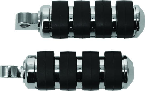Kuryakyn ISO Peg Small With Male Adapter Chrome (Pair) - 8000