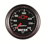 Autometer Sport-Comp II 2-1/16in 120-240 Deg Mechanical Water Temp Gauge - Bowtie Black - 3632-00406