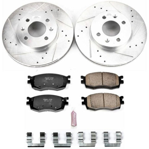 Power Stop 06-11 Hyundai Accent Front Z23 Evolution Sport Brake Kit - K4652