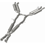 MagnaFlow 2018 Kia Stinger V6 3.3L (Reuse Fascia Tips) Stainless Cat Back Perf Exhaust - 19406
