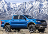 Ford Racing 19-22 Ranger 17x8.5 Dyno Gray Wheel Kit - M-1007K-RGR1785OR