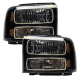 Oracle 05-07 Ford F-250/350 SMD HL - Black - White - 7161-001