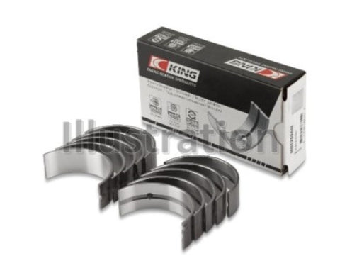 King Engine Bearings Toyota 1ZZ-FE (Size .50) Main Bearing Set - MB5287AM0.5