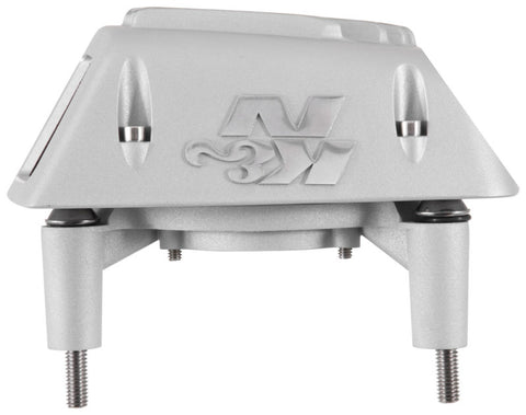 K&N Street Metal Intake System 08-16 Harley-Davidson Shaker Silver H/D Touring Models - RK-3951S