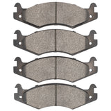 DFC 92-06 Hummer H1 Front/Rear 4000 Hybridynamic Brake Pads - 4000-0651-00