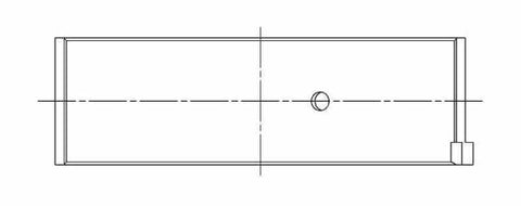 ACL Nissan VQ35DE 3.5L-V6 0.25mm Oversized High Performance Rod Bearing Set - 6B2640H-.25