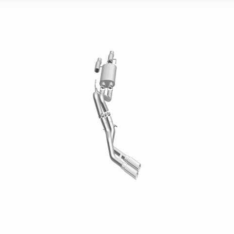 MagnaFlow 11 Ford F-150 3.7L/5.0L/6.2L SS Catback Exhaust Dual Same Side Exit w/ 3.5in SS Tips - 15461