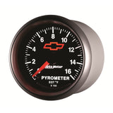 Autometer GM Full Sweep Electric 52mm 0-1600 degree F Pyrometer - 3644-00406