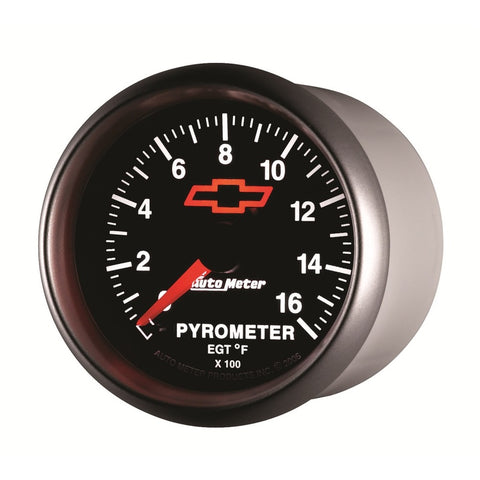Autometer GM Full Sweep Electric 52mm 0-1600 degree F Pyrometer - 3644-00406