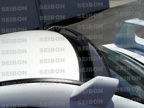 Seibon 06-07 Subaru WRX/STi Carbon Fiber Rear Roof Spoiler - RRS0607SBIMP