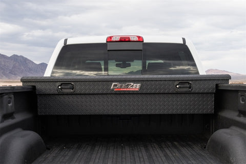 Dee Zee Universal Tool Box - Red Crossover - Single Lid Black BT Pull Handle (Low/Txt Blk) - DZ10170LTB