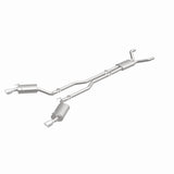 MagnaFlow Cat-Back Stainless Dual Split Rear Exit 4in Polished Tips 11-15 Chevy Camaro 3.6L V6 - 15353