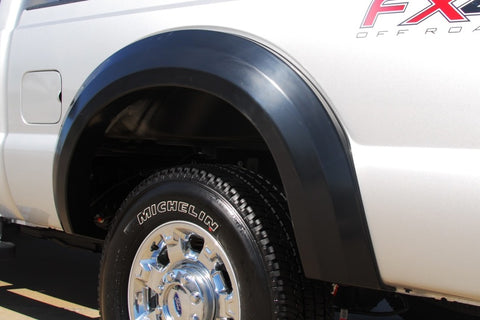 Lund 11-16 Ford F-250 Ex-Extrawide Style Textured Elite Series Fender Flares - Black (2 Pc.) - EX314TB