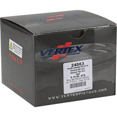 Vertex Piston 2011 Can-Am Commander 800 800cc Cast Replica Piston Kit - 24563