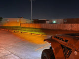 ORACLE Lighting 18-22 Jeep Wrangler JL Skid Plate w/ Integr LED Emitters - Amber - 5883-005