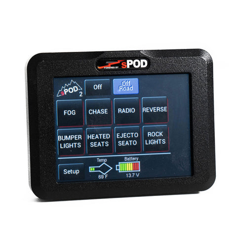 sPOD Add-On Touchscreen w/30ft Cable - 860805