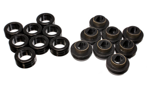 Energy Suspension Crew Cab 2&4Wd Body Mounts - Black - 3.4121G