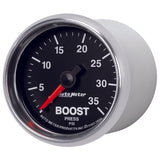 AutoMeter GS 2 1/16 inch 35PSI Mechanical Boost Gauge - 3804