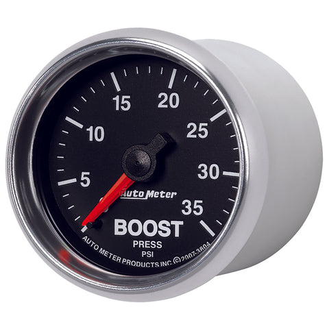 AutoMeter GS 2 1/16 inch 35PSI Mechanical Boost Gauge - 3804