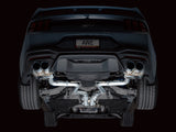 AWE 2024 Ford Mustang GT Fastback S650 RWD SwitchPath Cat-Back Exhaust w/ Quad Chrome Silver Tips - 3025-42650