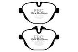 EBC 11+ BMW X3 2.0 Turbo (F25) Ultimax2 Rear Brake Pads - UD1473