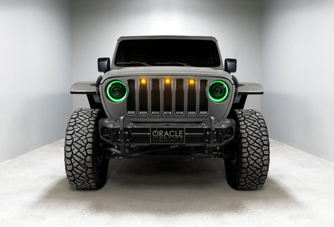 Oracle Oculus Bi-LED Projector Headlights for Jeep JL/Gladiator JT - w/ Simple Controller - 5839-504-B
