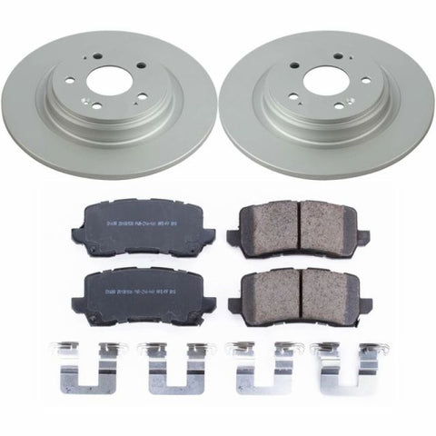Power Stop 17-19 Acura MDX Rear Z17 Evolution Geomet Coated Brake Kit - CRK7901