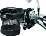 Kuryakyn Drink Holder Mesh Basket with Perch Mount Universal Gloss Black - 1738