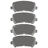 DFC 07-26 Honda Ridgeline Rear 4000 Hybridynamic Brake Pads - 4000-1724-00