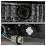 Spyder 05-09 Ford Mustang (Red Light Bar) LED Tail Lights - Smoke ALT-YD-FM05V3-RBLED-SM - 5086723
