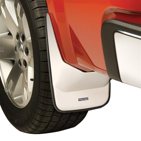 Putco 07-13 GMC Sierra w/o Factory Flares (Rear) Form Fitted Mud Skins - 79692