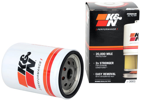 K&N Oil Filter OIL FILTER; AUTOMOTIVE - HP-3003