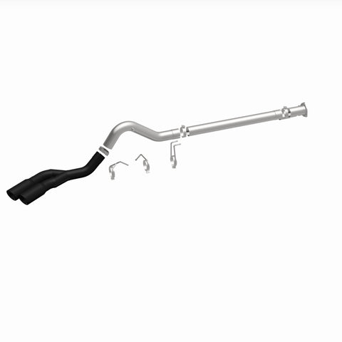 MagnaFlow 08-18 Ford F-250/F-350/F-450 4.6L/6.7 DPF-Back Black 4in Dual Single Rear Exit - 17068